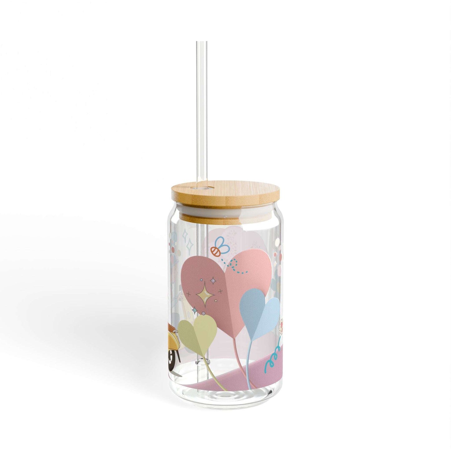 16oz ‘ Delivered Boy, Sipper Glass Can - MaribelaShop2
