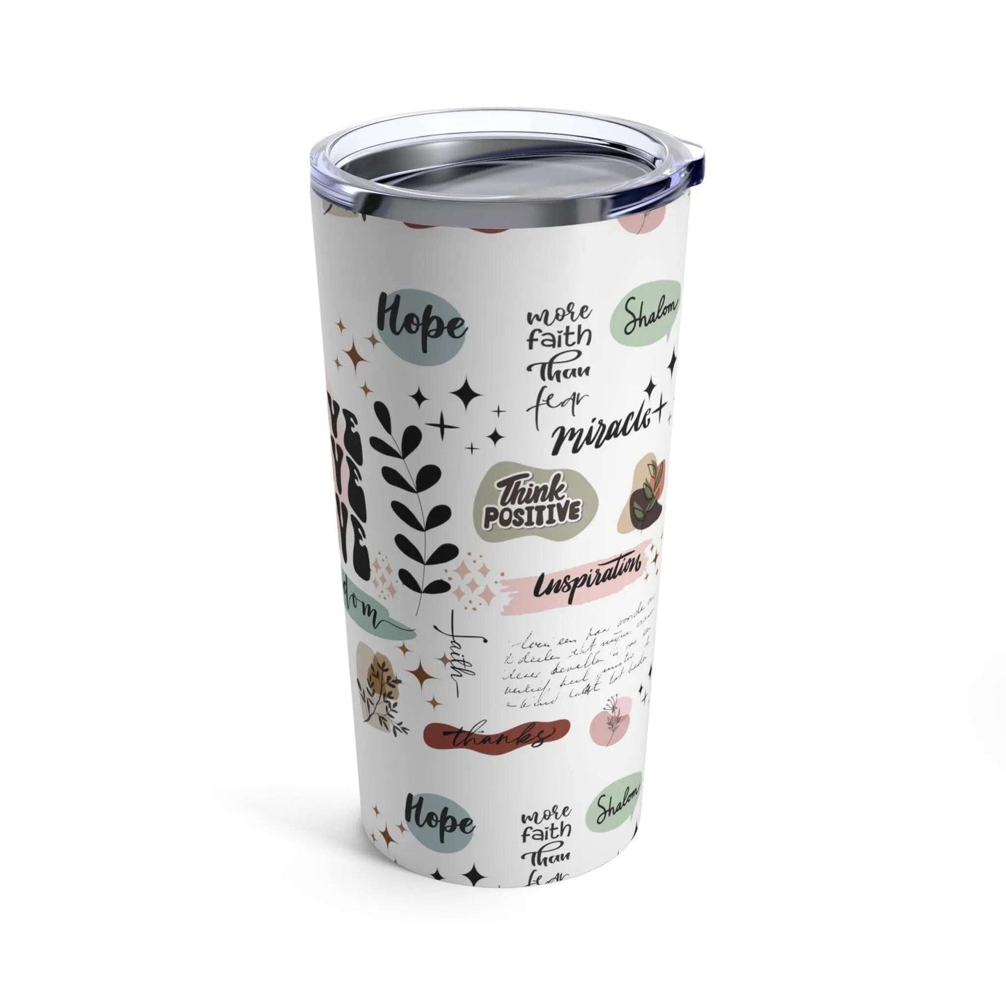 Custom,Daily Reminder, Boho flowers, mom Gift, Custom, Friend Gift, Sister Gift, Tumbler 20oz(N) - MaribelaShop2