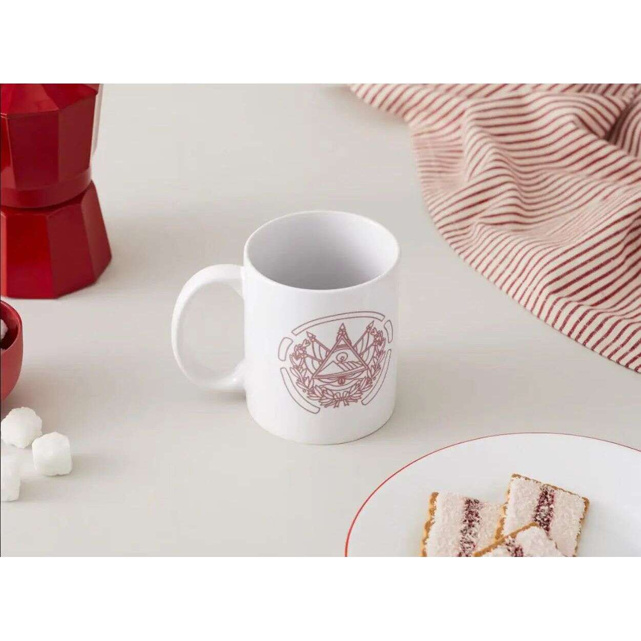 Custom mug El Salvador design,Personalized, Gift For Mom, Ceramic Mug, 11Oz - MaribelaShop2