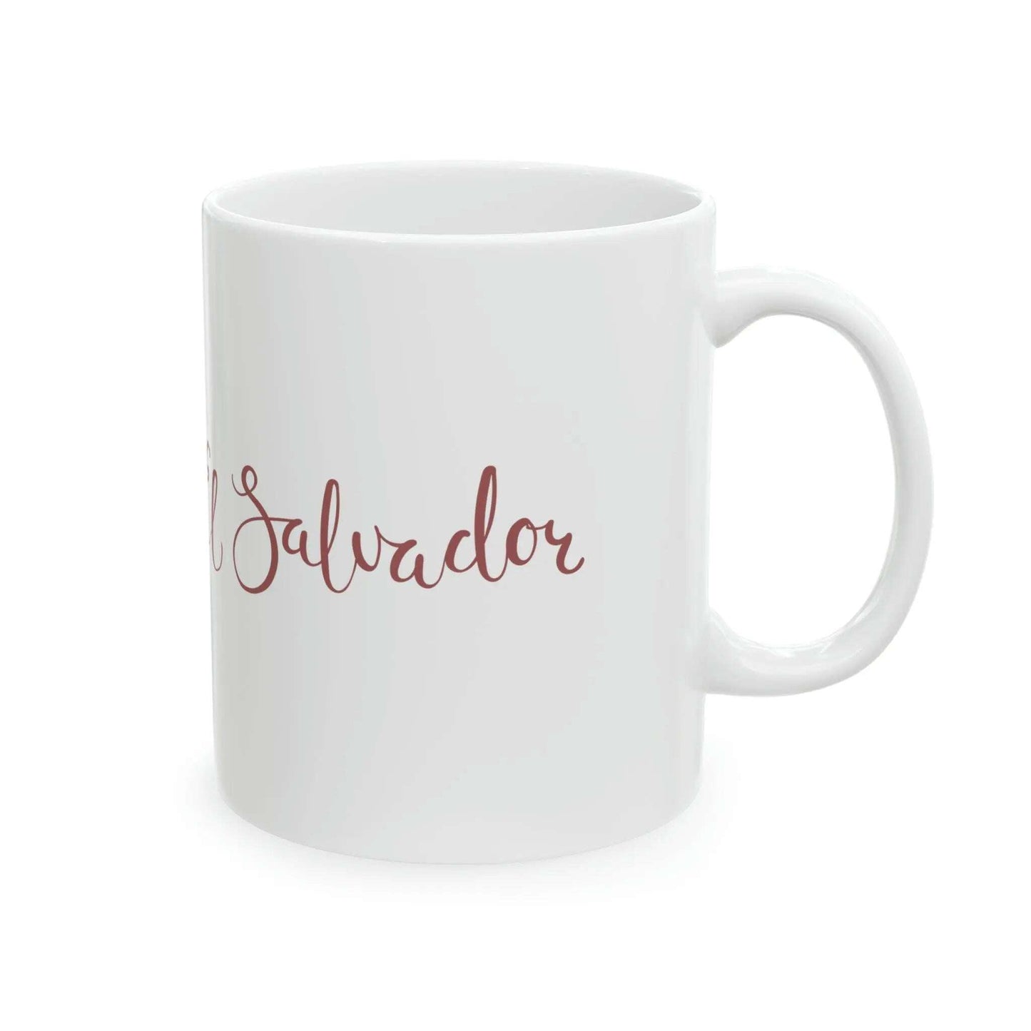 Custom mug El Salvador design,Personalized, Gift For Mom, Ceramic Mug, 11Oz - MaribelaShop2