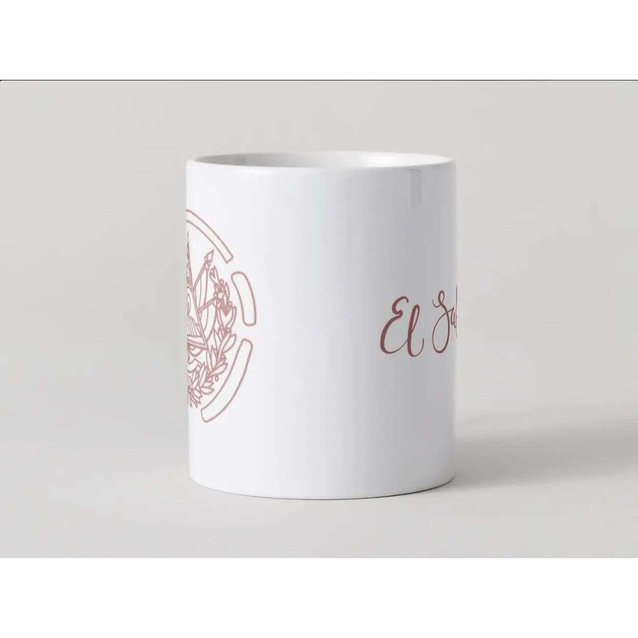 Custom mug El Salvador design,Personalized, Gift For Mom, Ceramic Mug, 11Oz - MaribelaShop2