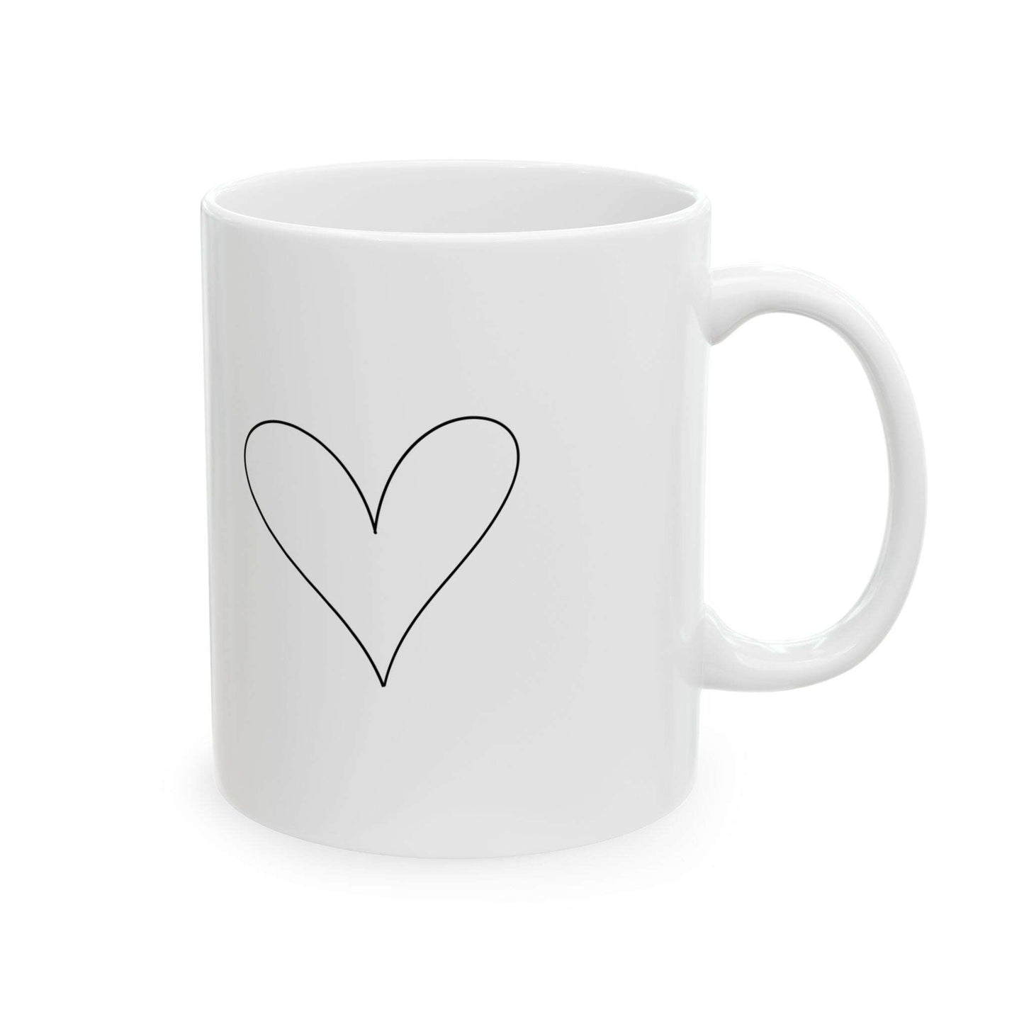 Custom Mug Good Morning Design , Special Gift For Mom, Birthday Gift Ceramic Mug 11oz - MaribelaShop2