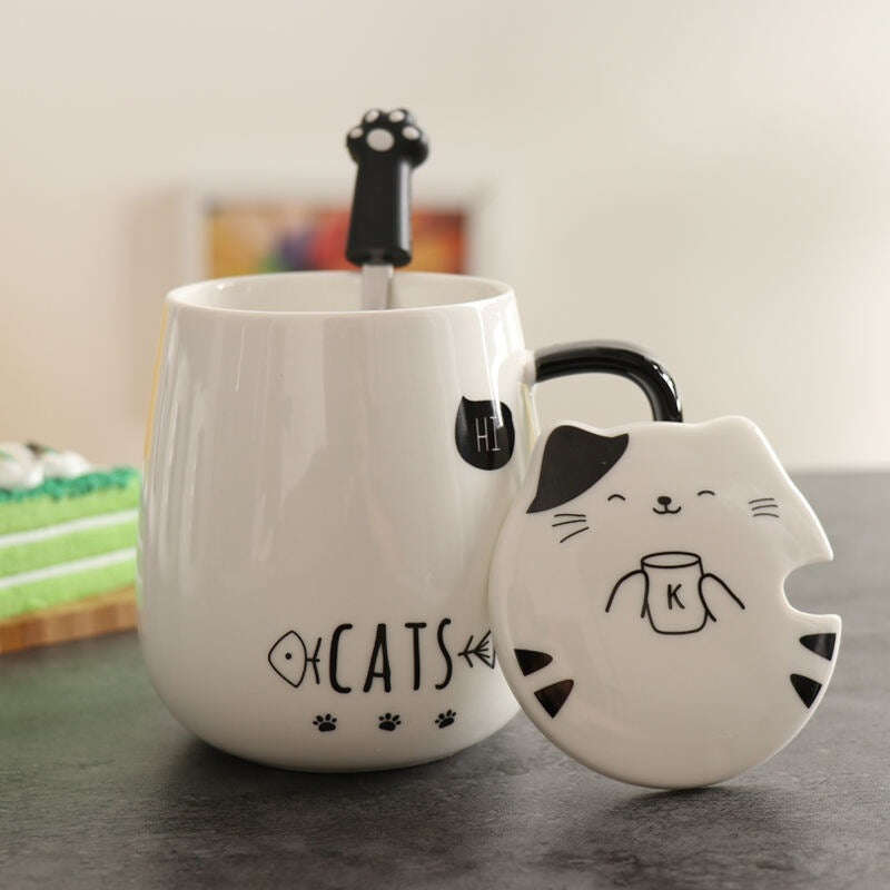 Cute Home Office Personality Simple Ceramic Mug - MaribelaShop2