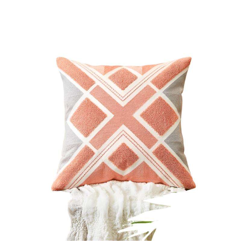 Embroidered Cushion Embroidered Pillow Cover - MaribelaShop2
