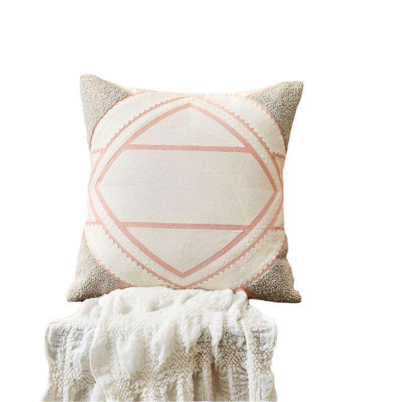 Embroidered Cushion Embroidered Pillow Cover - MaribelaShop2