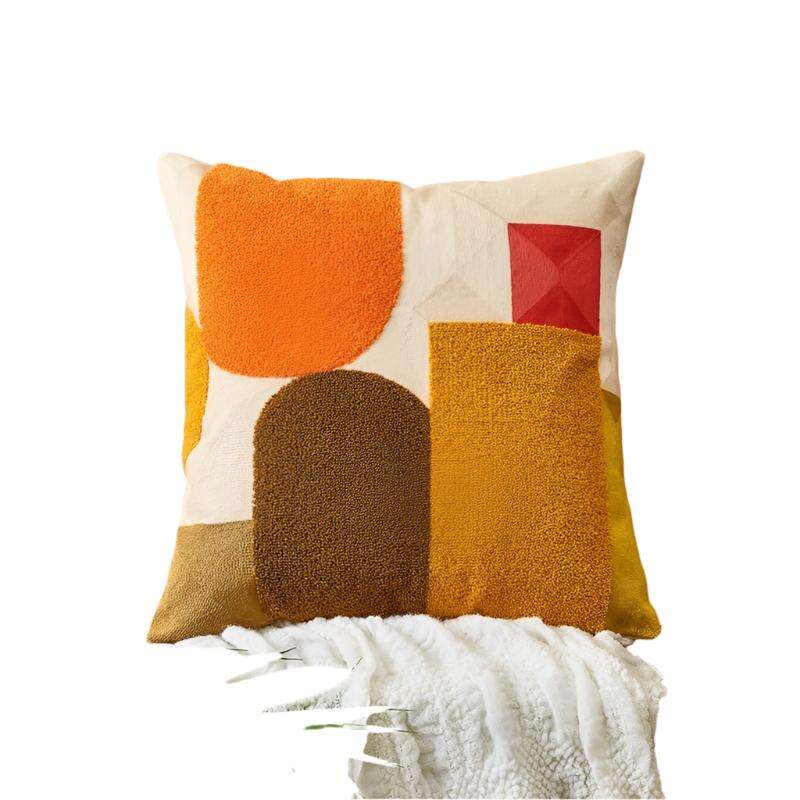 Embroidered Cushion Embroidered Pillow Cover - MaribelaShop2
