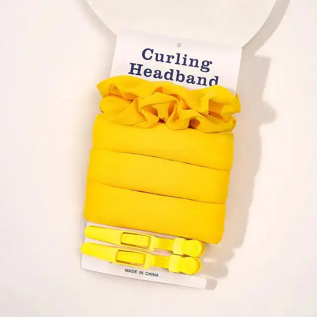 Hair Accessories Heatless Curls Beauty Curly With Unique Hair Style. - MaribelaShop2
