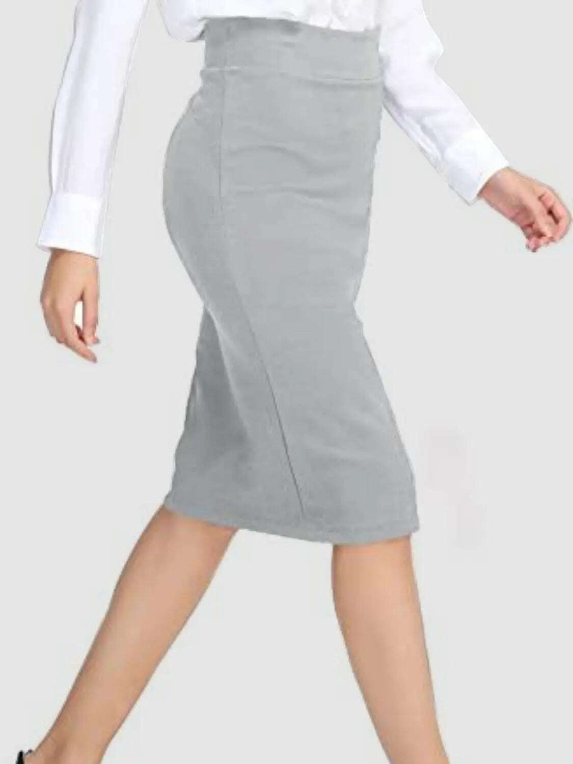 High Waist Wrap Skirt,Elegant Style For Women, Gift For Her, Fashion Skirt - MaribelaShop2