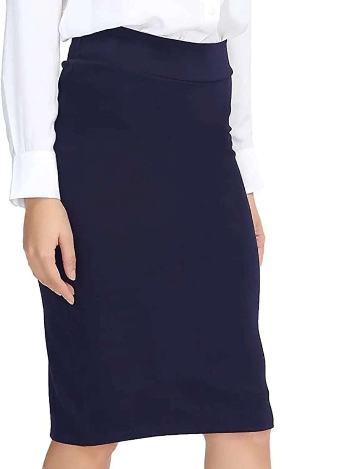 High Waist Wrap Skirt,Elegant Style For Women, Gift For Her, Fashion Skirt - MaribelaShop2