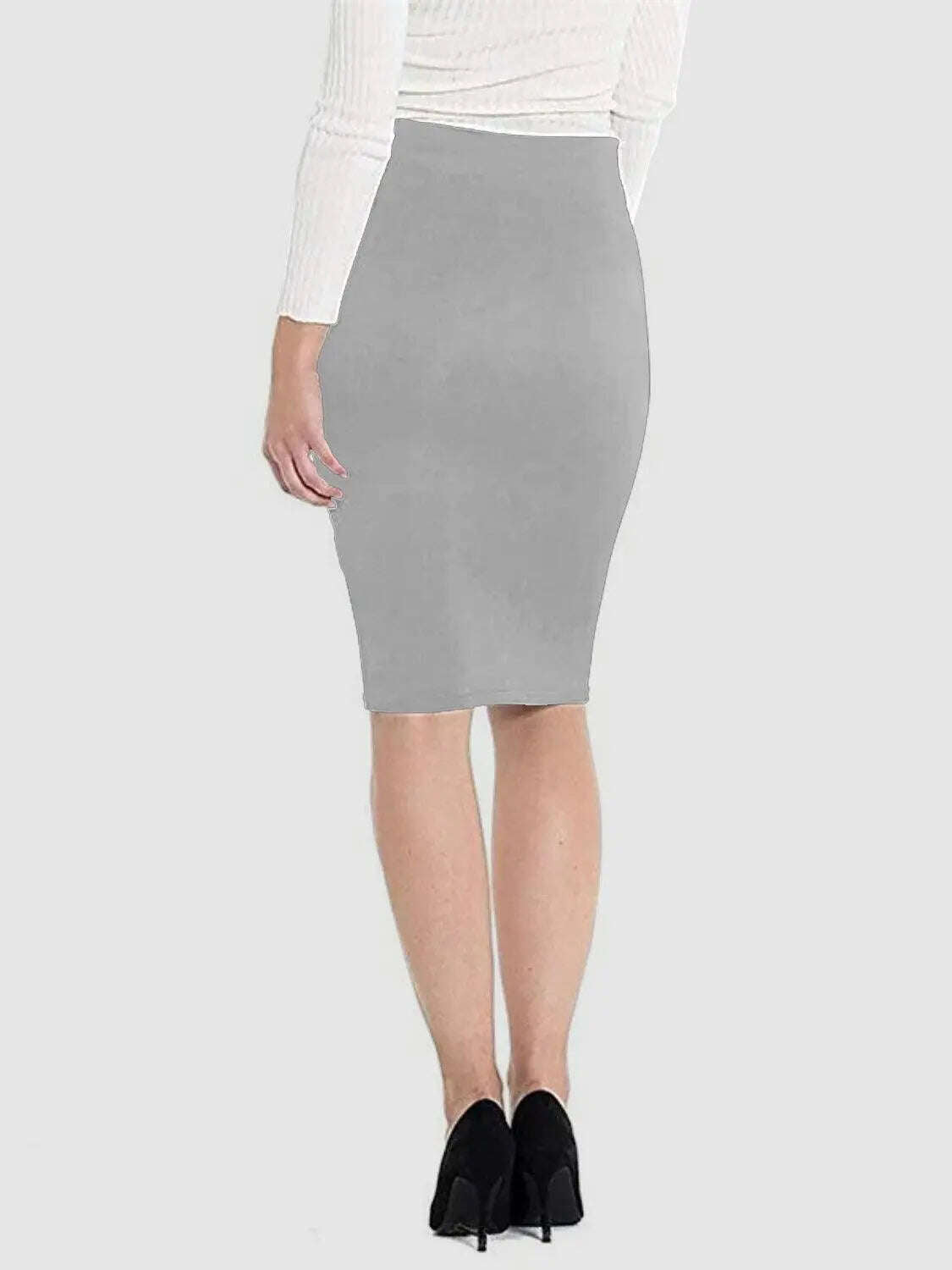High Waist Wrap Skirt,Elegant Style For Women, Gift For Her, Fashion Skirt - MaribelaShop2