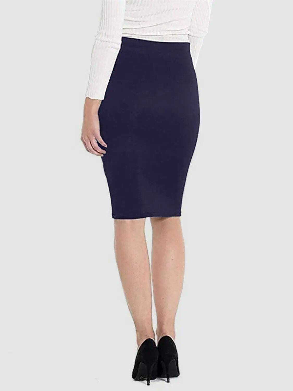 High Waist Wrap Skirt,Elegant Style For Women, Gift For Her, Fashion Skirt - MaribelaShop2