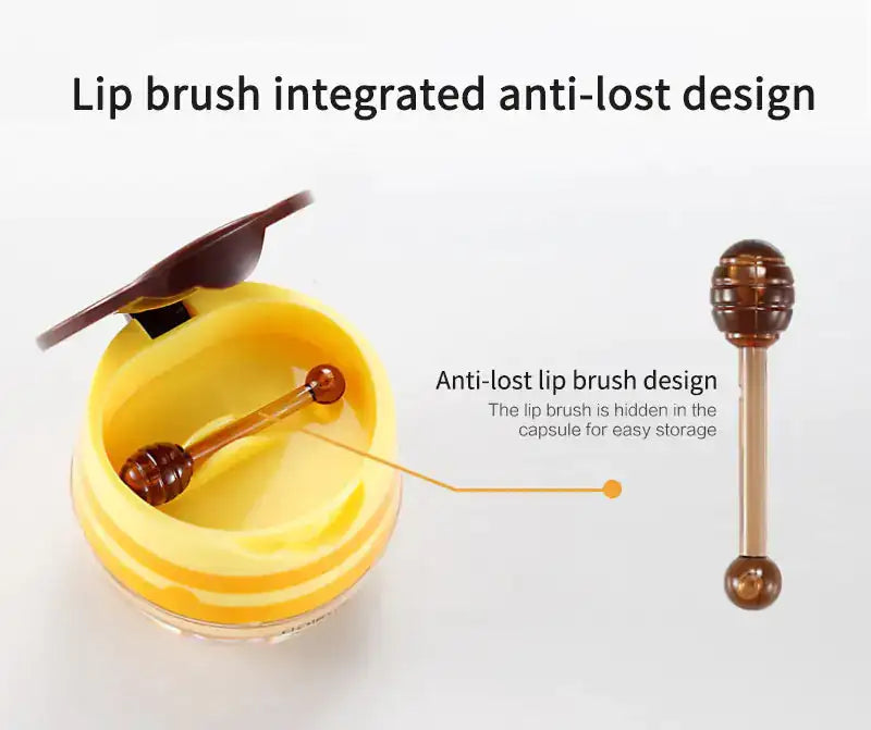 Honey Jar Lip Mask: Moisturizing Propolis Formula ( FREE SHIPPING) - MaribelaShop2