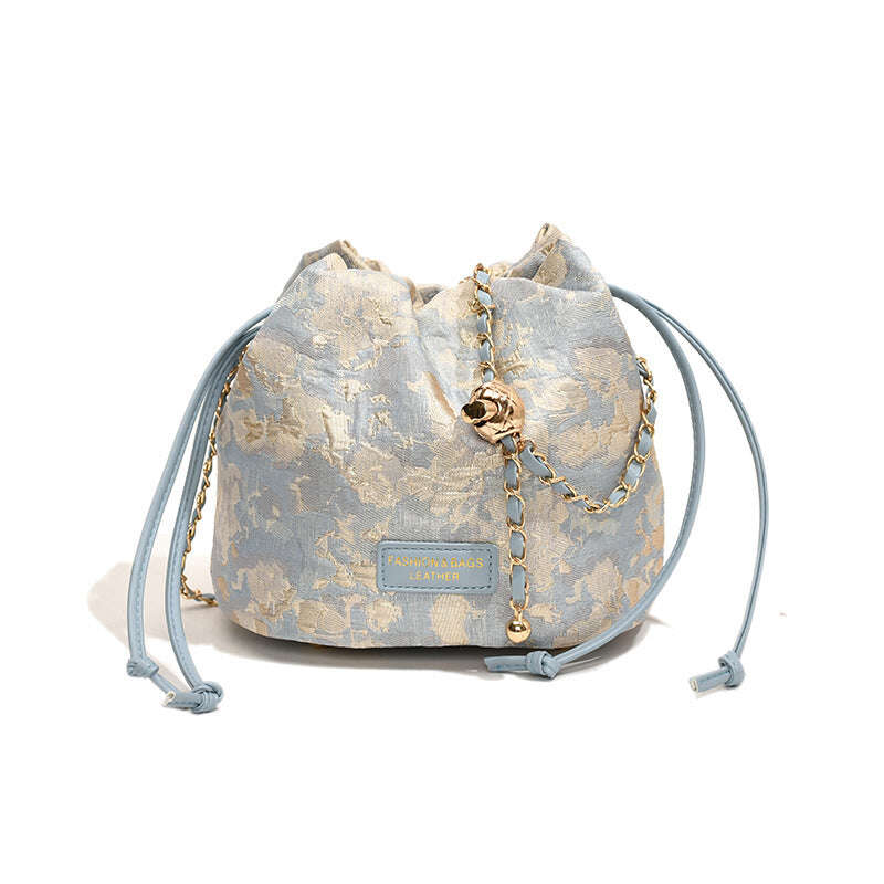 Women's Woven Embroidered Jacquard Chain Crossbody Bag,Korean Style. - MaribelaShop2