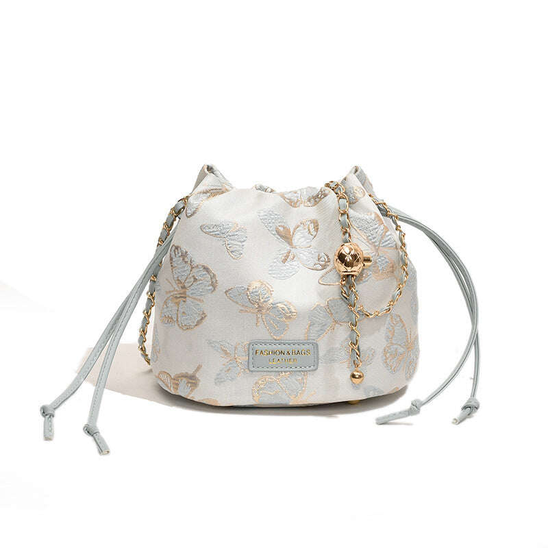 Women's Woven Embroidered Jacquard Chain Crossbody Bag,Korean Style. - MaribelaShop2