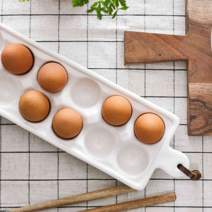 Magenta - Rae Dunn Stem Print Egg Tray , Gift for Friends, Gift For Mother. - MaribelaShop2