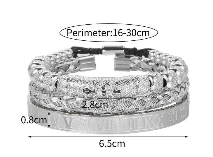 Men’s Roman Number Europe Fashion Jewelry/ FREE SHIPPING - MaribelaShop2