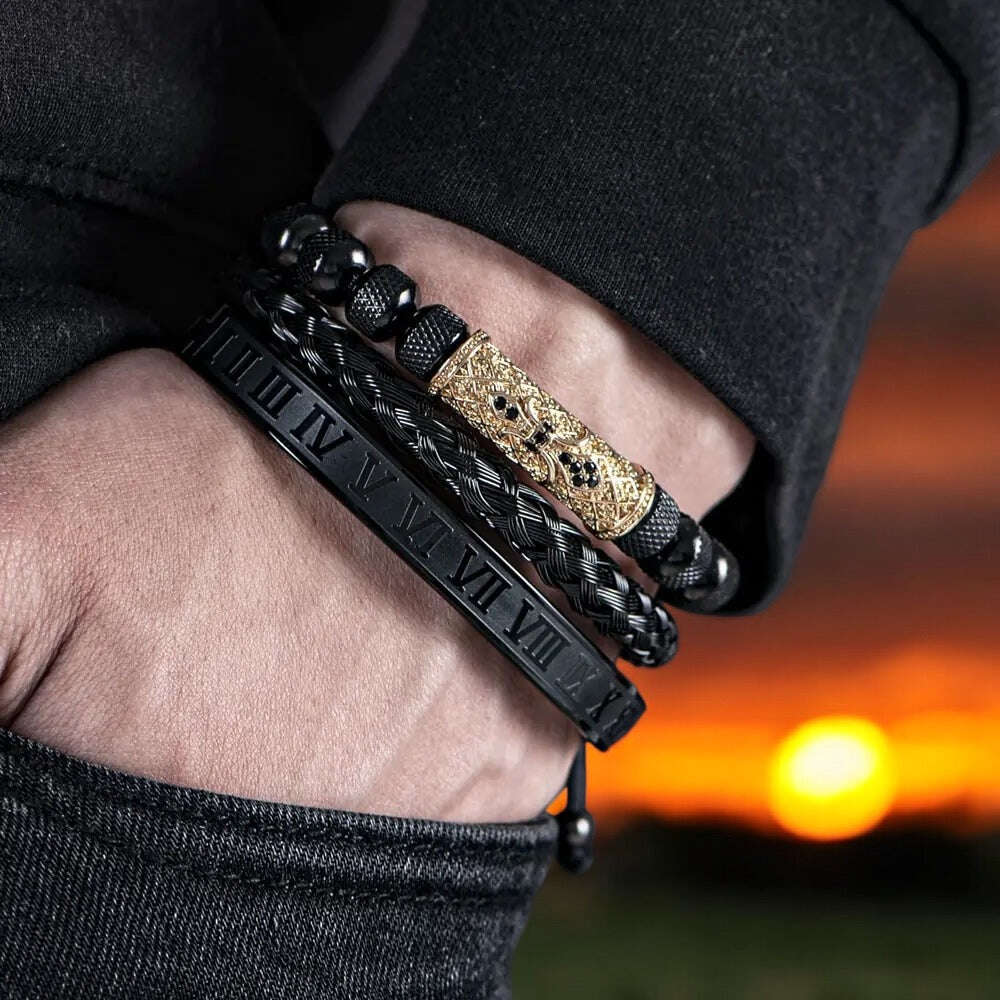 Men’s Roman Number Europe Fashion Jewelry/ FREE SHIPPING - MaribelaShop2