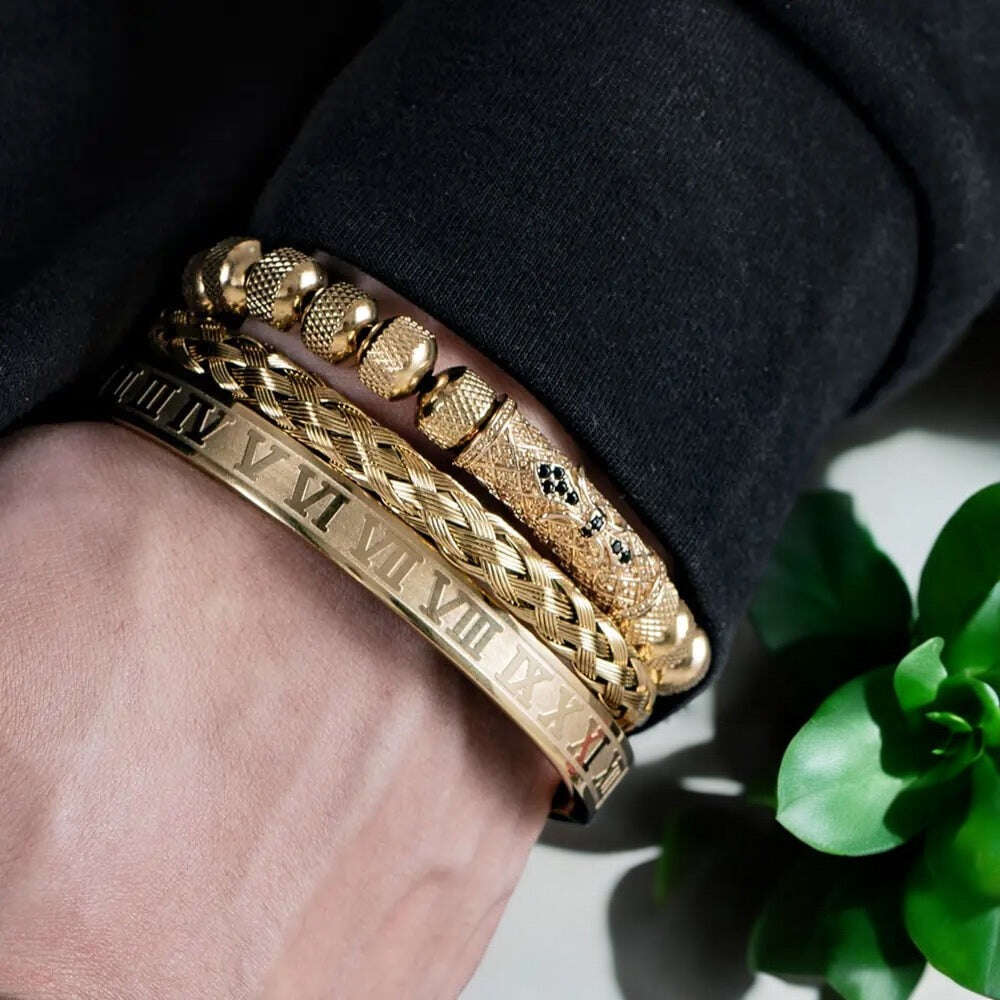 Men’s Roman Number Europe Fashion Jewelry/ FREE SHIPPING - MaribelaShop2