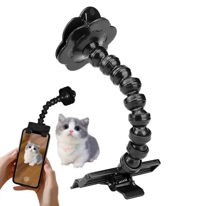 Pet Photography Tool Cat Dog And Dog Viewing Lens Teddy Camera Toy Mobile Phone Camera Holder Selfie Clip Supplies Pet Products - MaribelaShop2