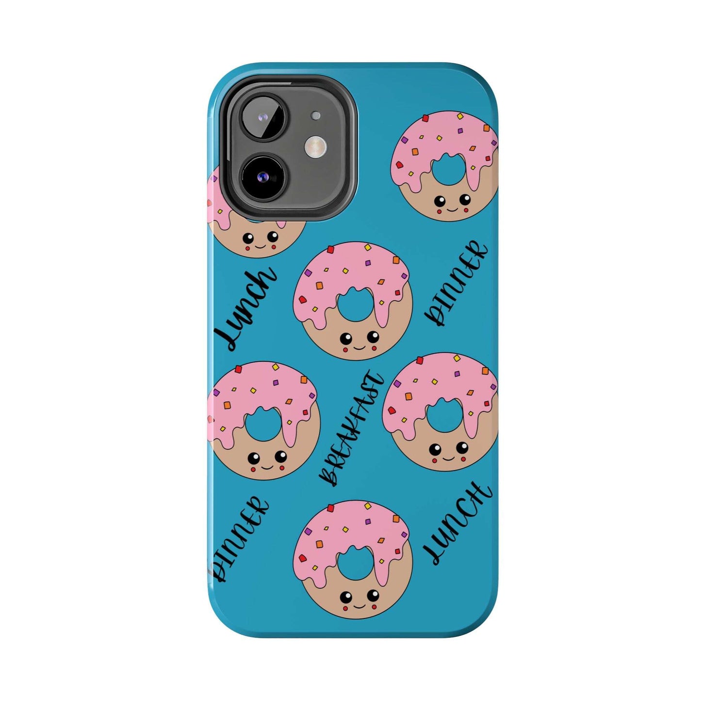 Pink Donut Tough Phone Cases - MaribelaShop2