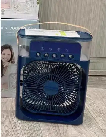 Portable Humidifier Air Cooler, Three-Speed Fa Settings For Customizable Comfort. - MaribelaShop2