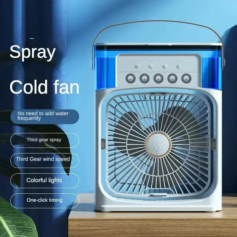 Portable Humidifier Air Cooler, Three-Speed Fa Settings For Customizable Comfort. - MaribelaShop2