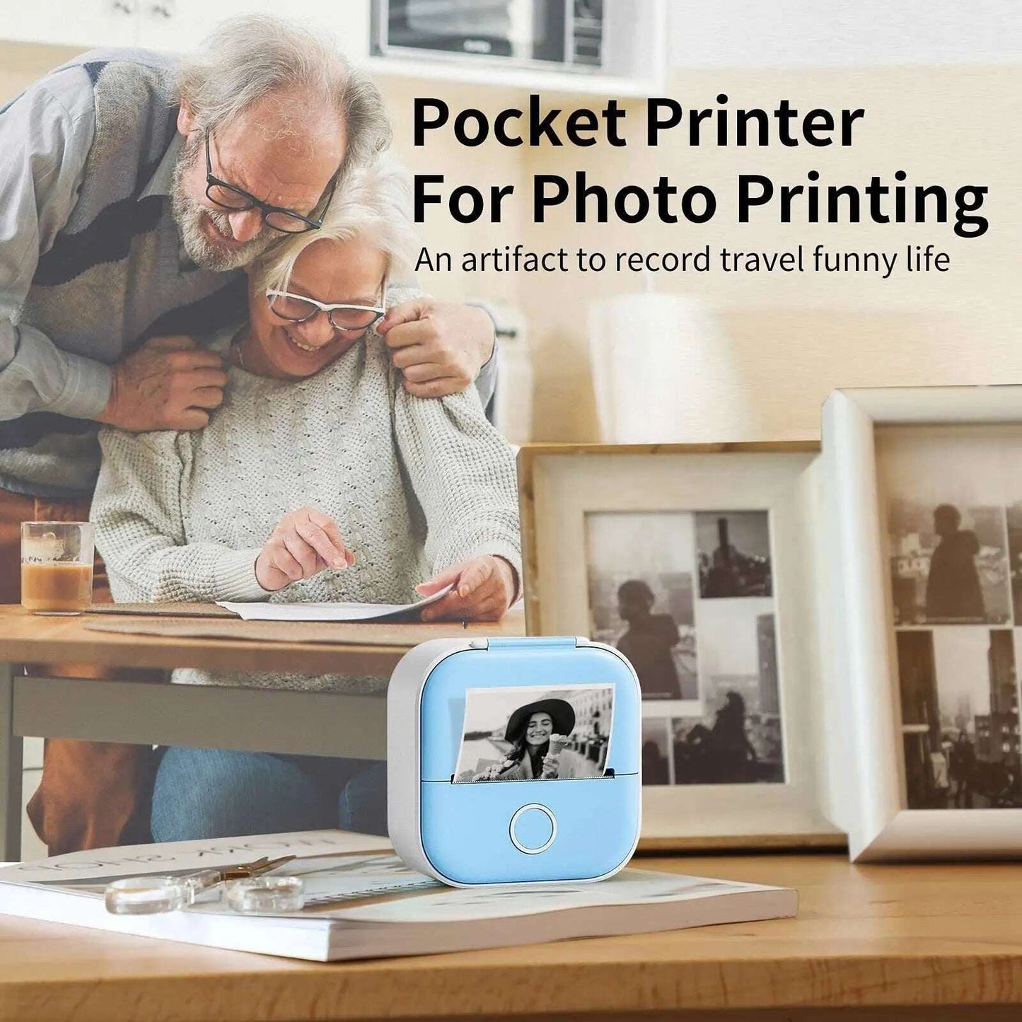Portable Mini Thermal Label Printer - MaribelaShop2