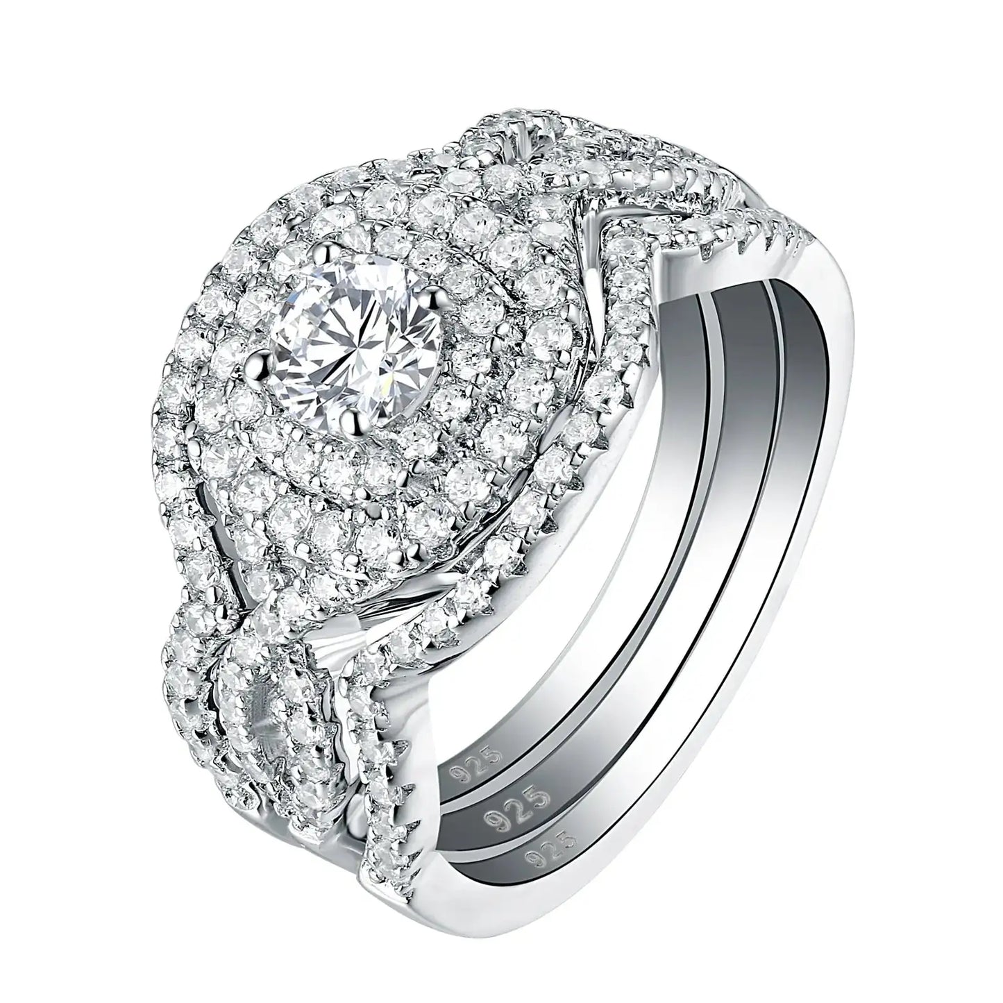 Silver Wedding Rings For Women - MaribelaShop2