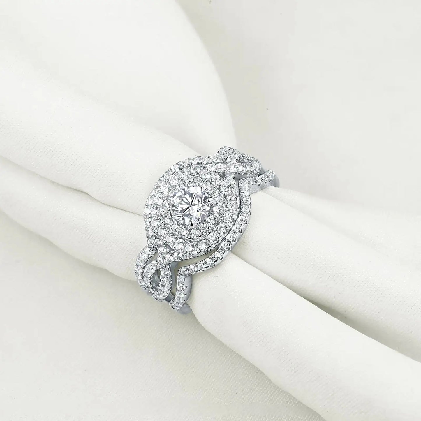 Silver Wedding Rings For Women - MaribelaShop2