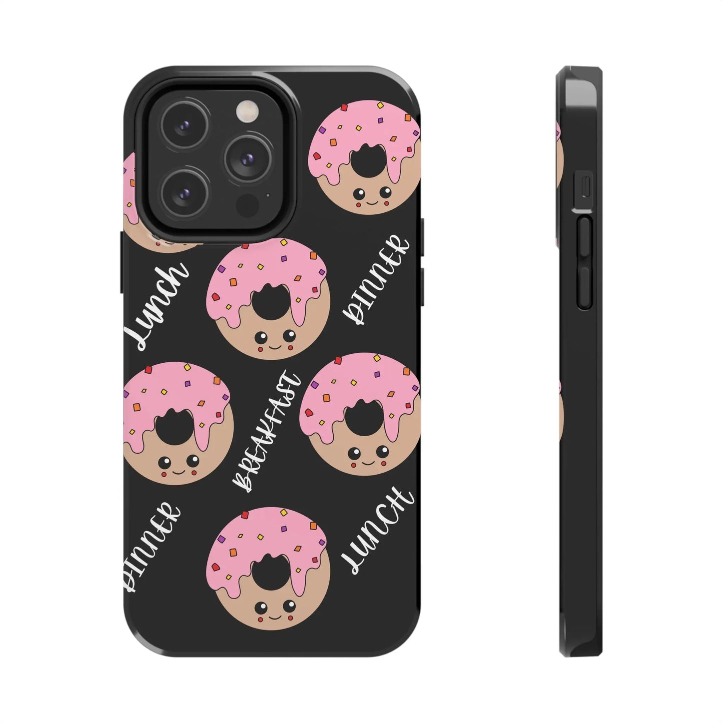 Custom Phone Case Donut Design, Gift For Sister, Personalized Tough Phone Cases - MaribelaShop2