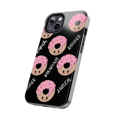 Custom Phone Case Donut Design, Gift For Sister, Personalized Tough Phone Cases - MaribelaShop2