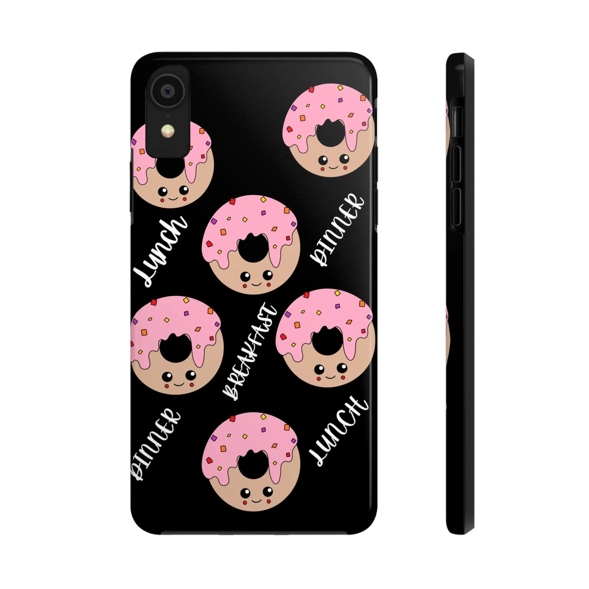 Custom Phone Case Donut Design, Gift For Sister, Personalized Tough Phone Cases - MaribelaShop2