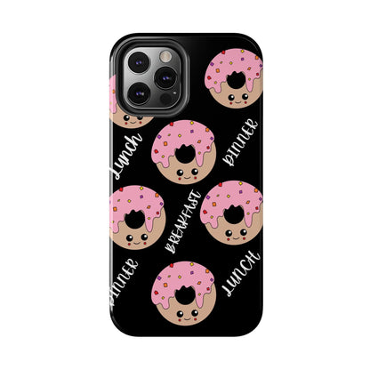 Custom Phone Case Donut Design, Gift For Sister, Personalized Tough Phone Cases - MaribelaShop2