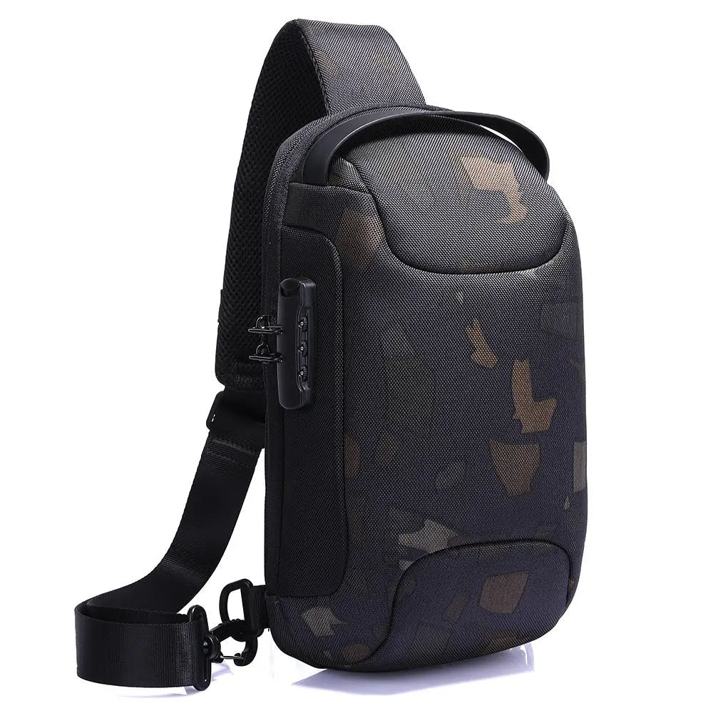 Douyin Hot Style Summer Men's Sports Car Breast Bag Single Shoulder Bag - MaribelaShop2