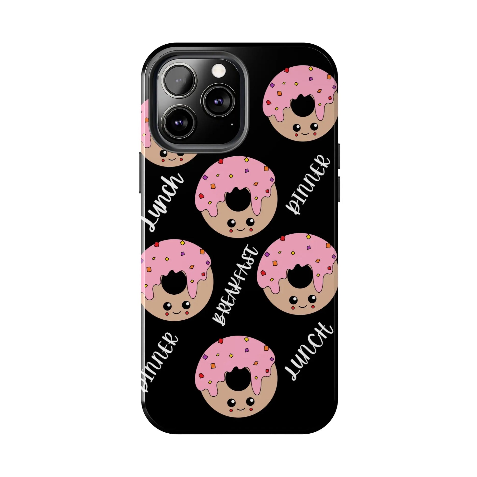 Custom Phone Case Donut Design, Gift For Sister, Personalized Tough Phone Cases - MaribelaShop2