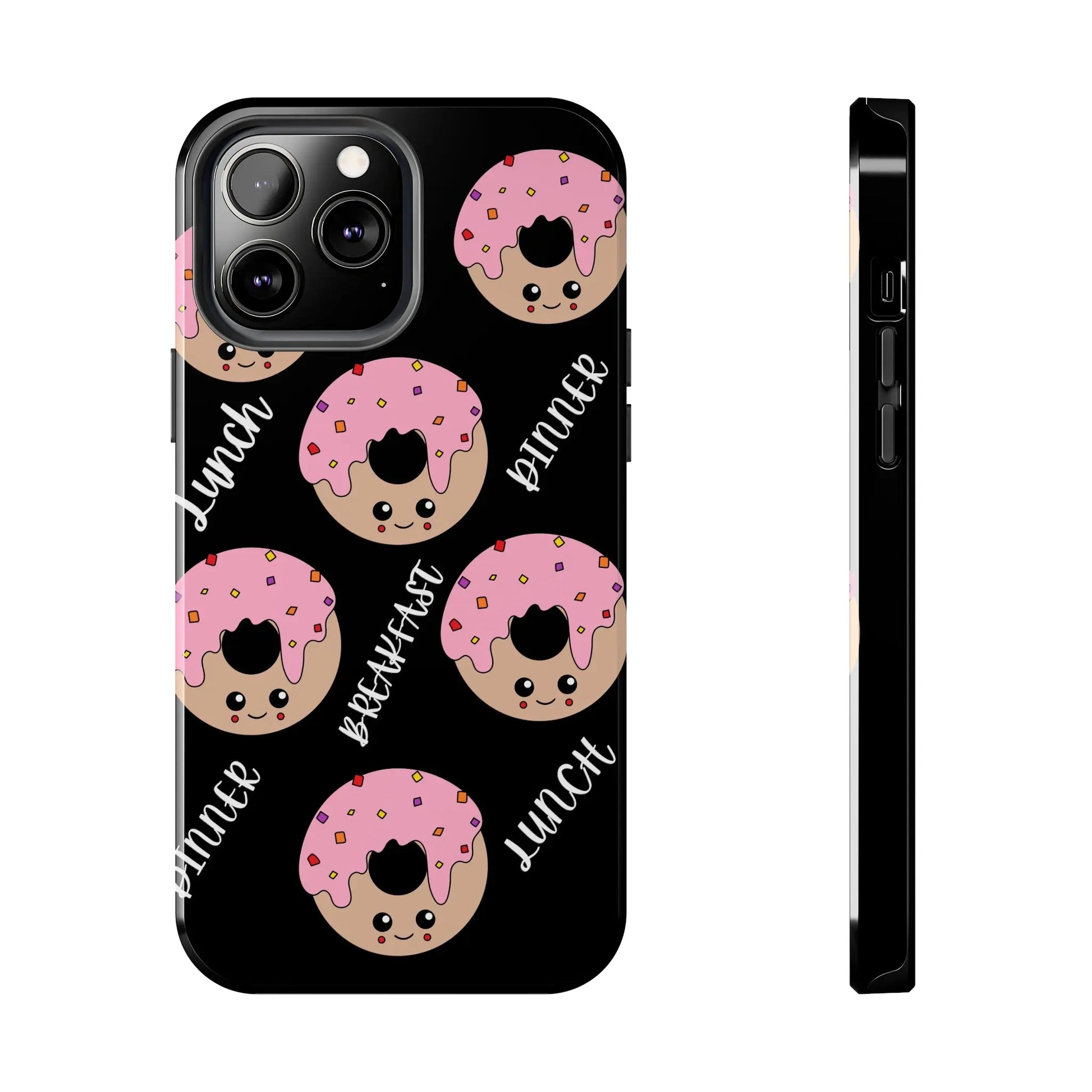 Custom Phone Case Donut Design, Gift For Sister, Personalized Tough Phone Cases - MaribelaShop2
