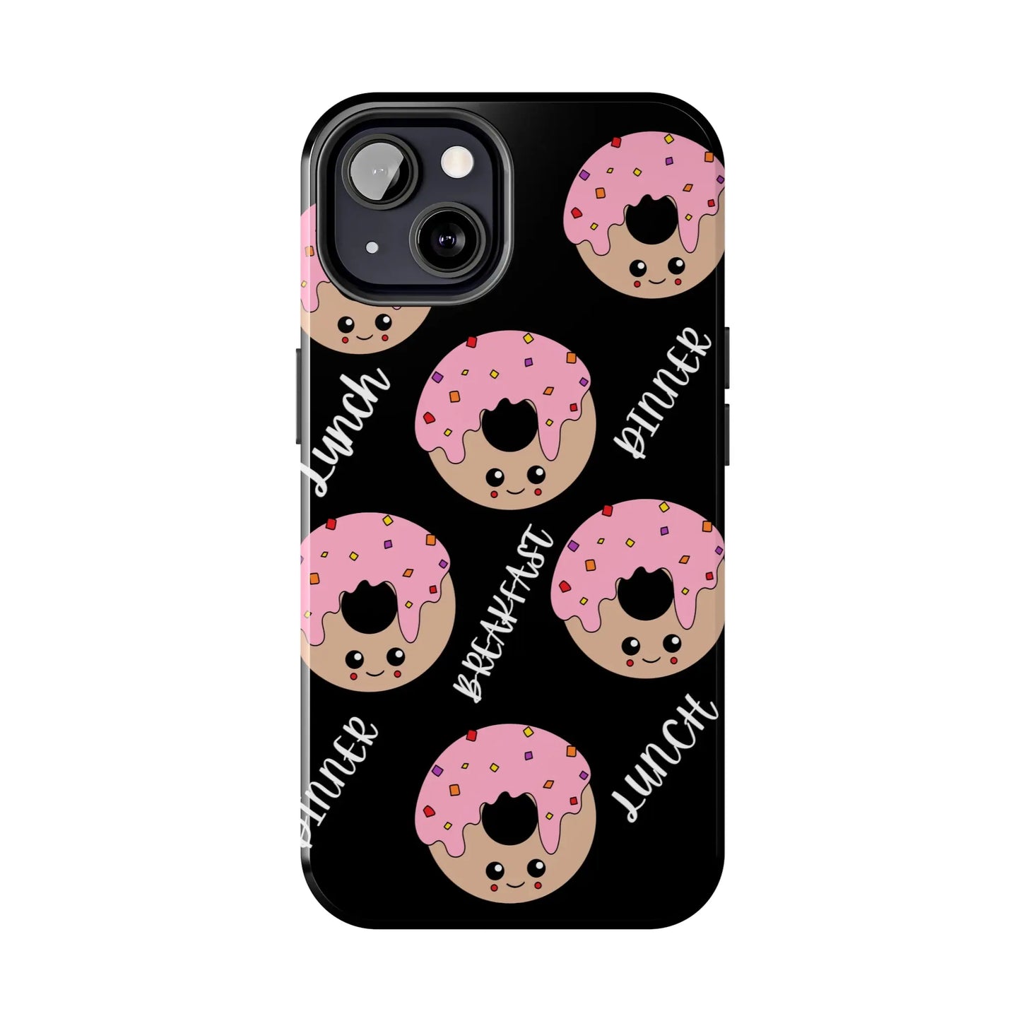 Custom Phone Case Donut Design, Gift For Sister, Personalized Tough Phone Cases - MaribelaShop2