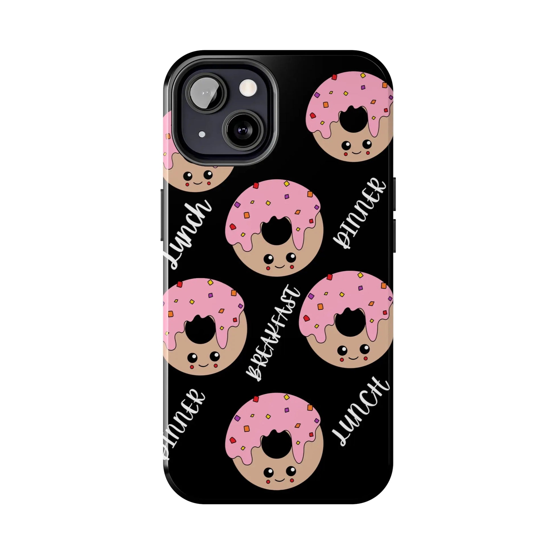Custom Phone Case Donut Design, Gift For Sister, Personalized Tough Phone Cases - MaribelaShop2