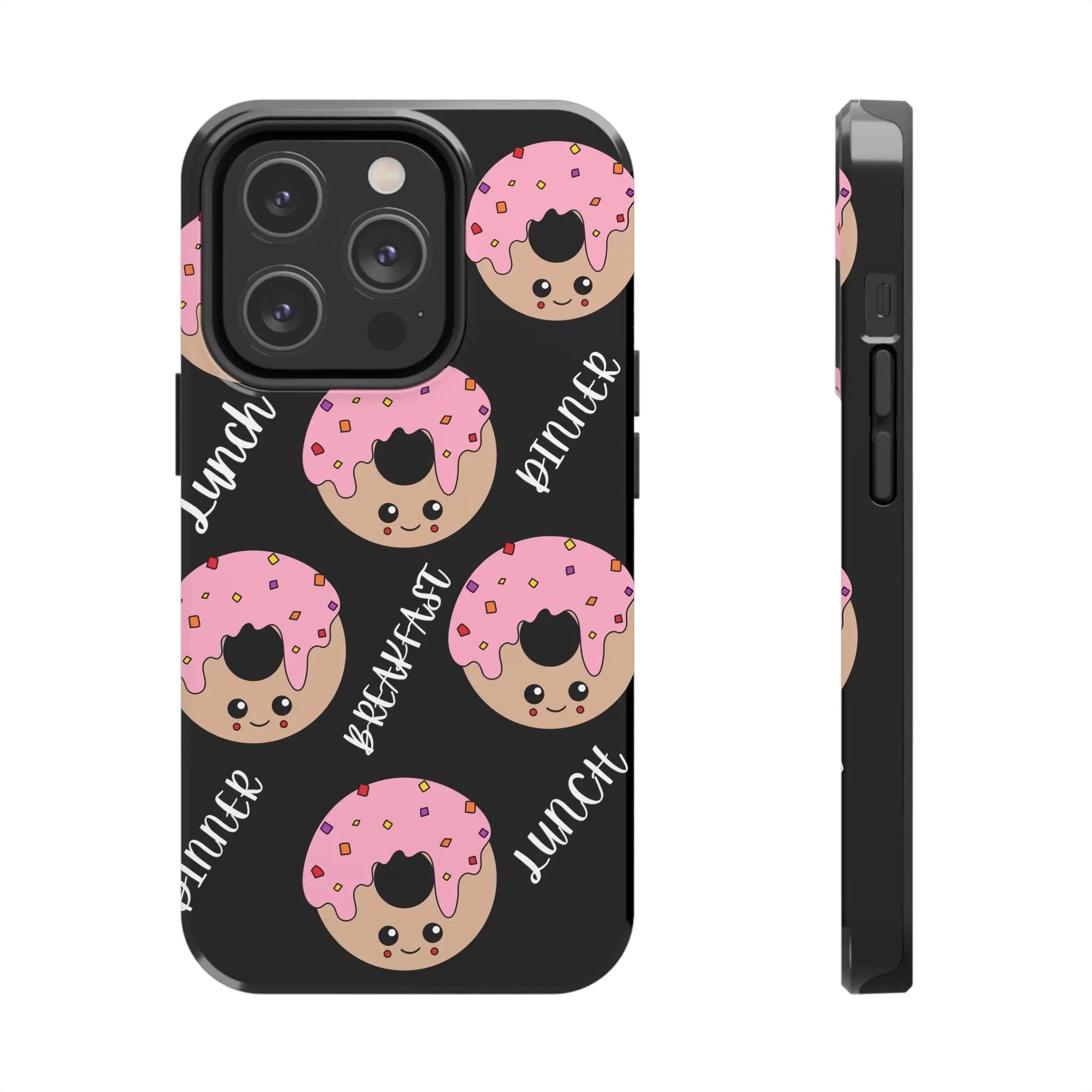Custom Phone Case Donut Design, Gift For Sister, Personalized Tough Phone Cases - MaribelaShop2