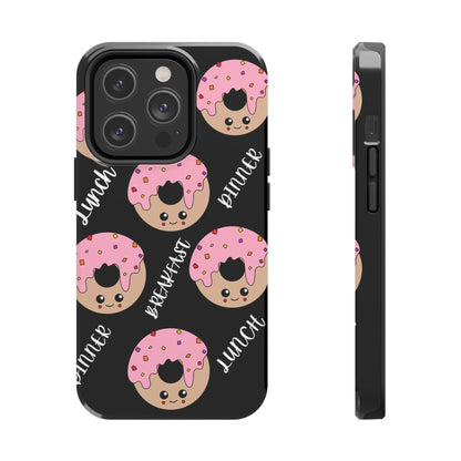 Custom Phone Case Donut Design, Gift For Sister, Personalized Tough Phone Cases - MaribelaShop2