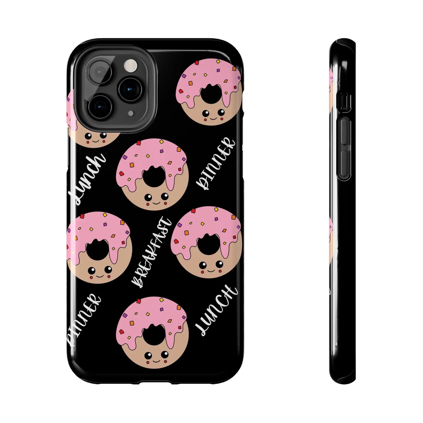 Custom Phone Case Donut Design, Gift For Sister, Personalized Tough Phone Cases - MaribelaShop2