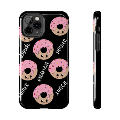 Custom Phone Case Donut Design, Gift For Sister, Personalized Tough Phone Cases - MaribelaShop2