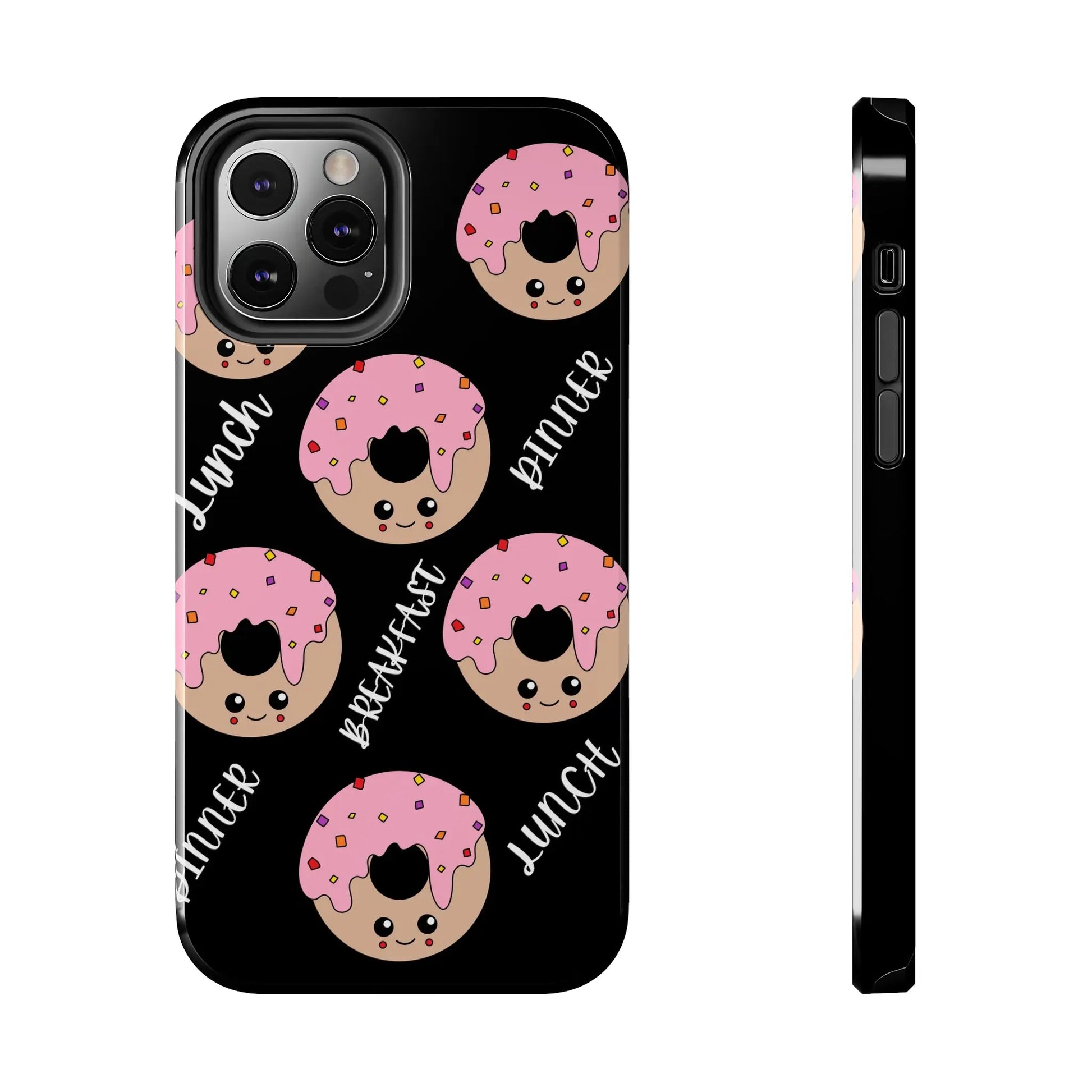 Custom Phone Case Donut Design, Gift For Sister, Personalized Tough Phone Cases - MaribelaShop2
