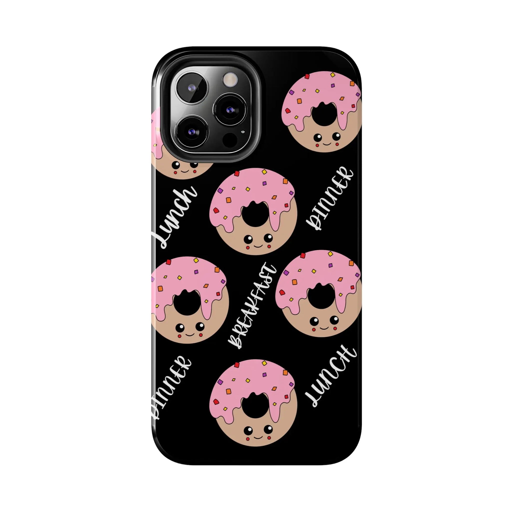 Custom Phone Case Donut Design, Gift For Sister, Personalized Tough Phone Cases - MaribelaShop2