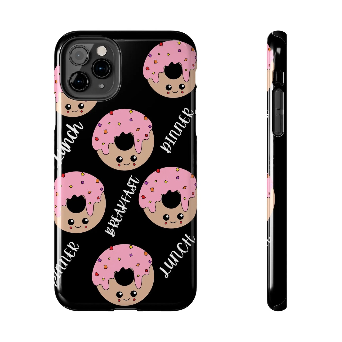 Custom Phone Case Donut Design, Gift For Sister, Personalized Tough Phone Cases - MaribelaShop2