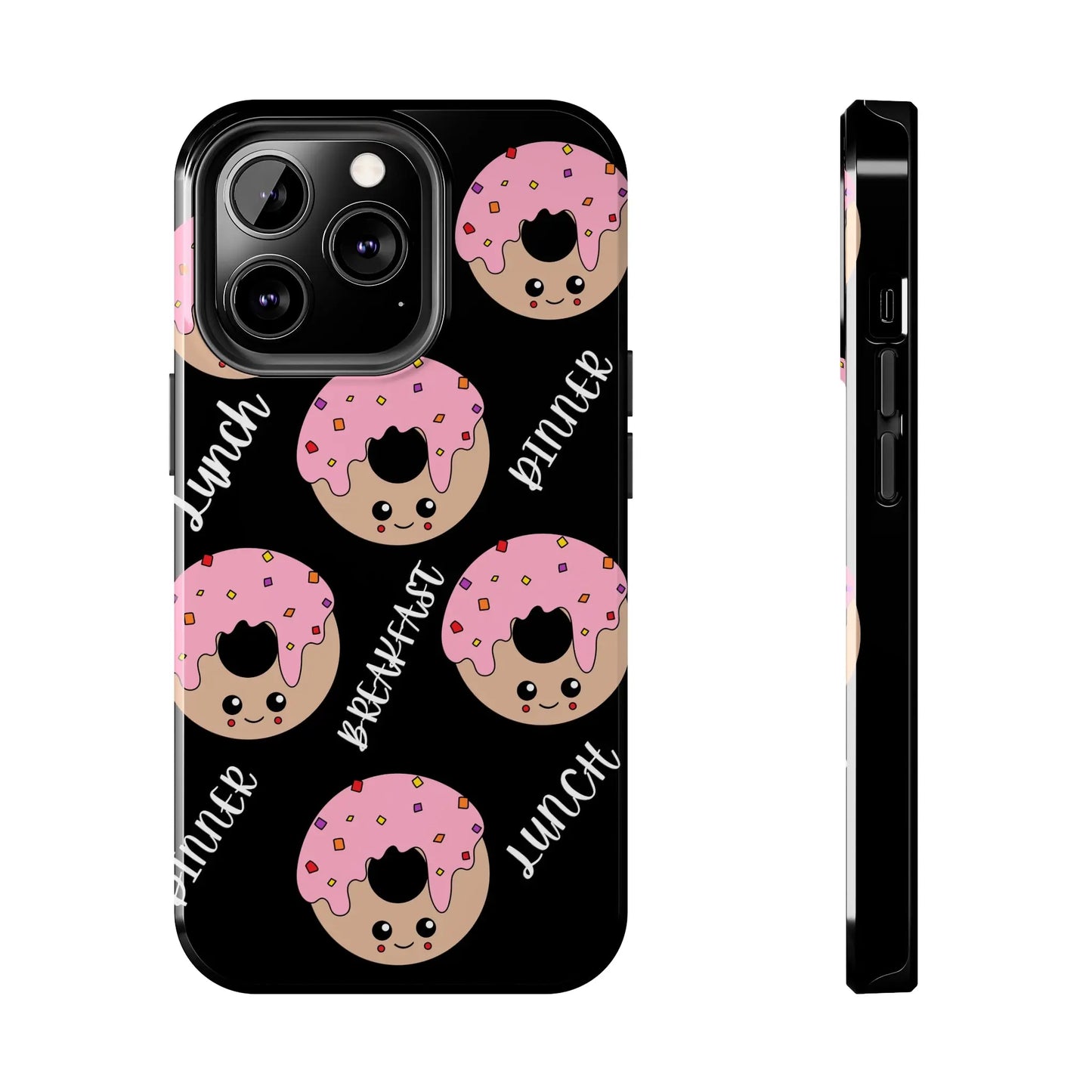 Custom Phone Case Donut Design, Gift For Sister, Personalized Tough Phone Cases - MaribelaShop2