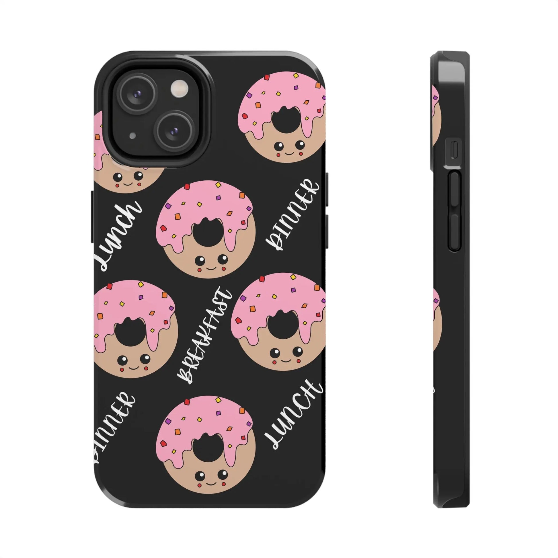 Custom Phone Case Donut Design, Gift For Sister, Personalized Tough Phone Cases - MaribelaShop2