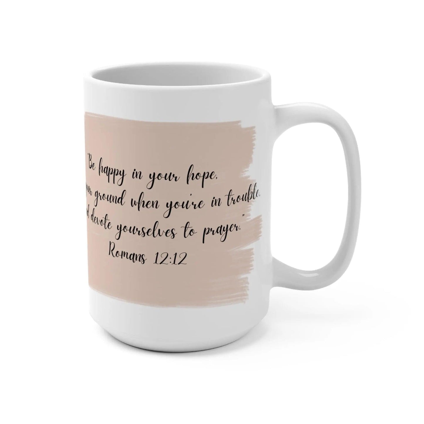 Custom mug Boho Positive Message, Gift for Mom, Personalized Mug Perfect Gift,15oz - MaribelaShop2