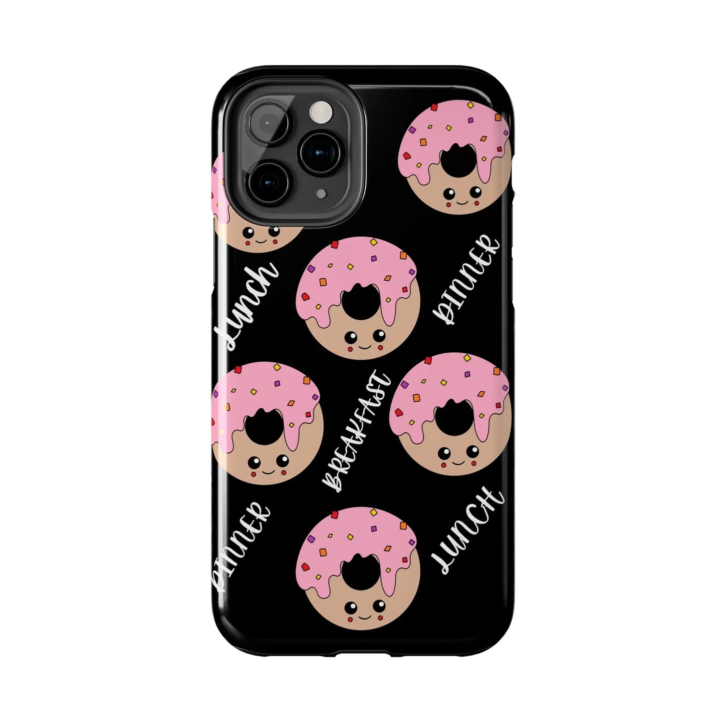 Custom Phone Case Donut Design, Gift For Sister, Personalized Tough Phone Cases - MaribelaShop2