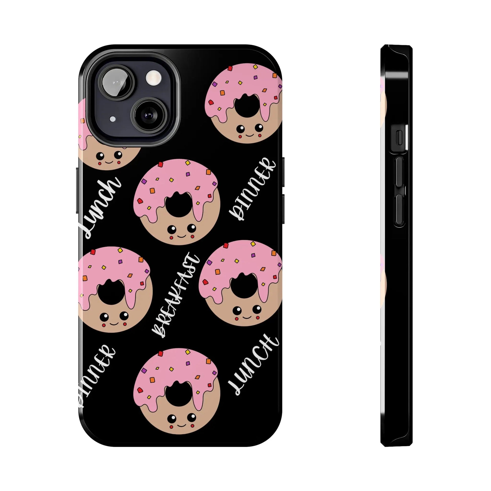 Custom Phone Case Donut Design, Gift For Sister, Personalized Tough Phone Cases - MaribelaShop2